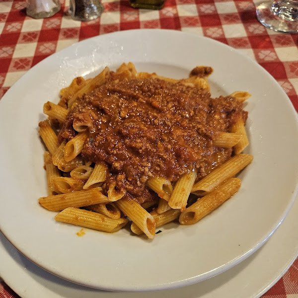 Tra Di Noi signature dishes Trippa alla Romana (Roman-style Tripe)Gnocchi with PestoRabbit CacciatorePasta e Fagioli